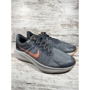 Men's Nike Zoom Winflo 8 Anthracite Gray Running Shoes Sz 12 Athletic Gym